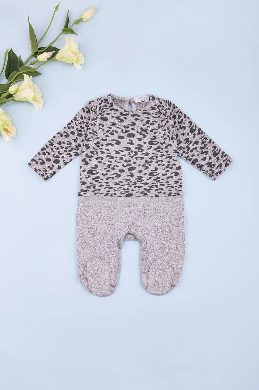 Комбинезон для новорожденного 50-74 For my baby 22453 - серый фото 6
