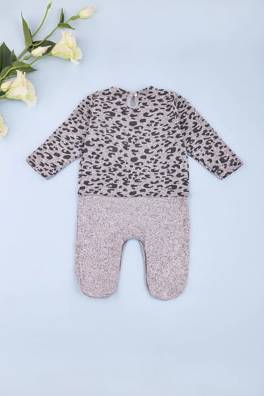 Комбинезон для новорожденного 50-74 For my baby 22453 - серый фото 2