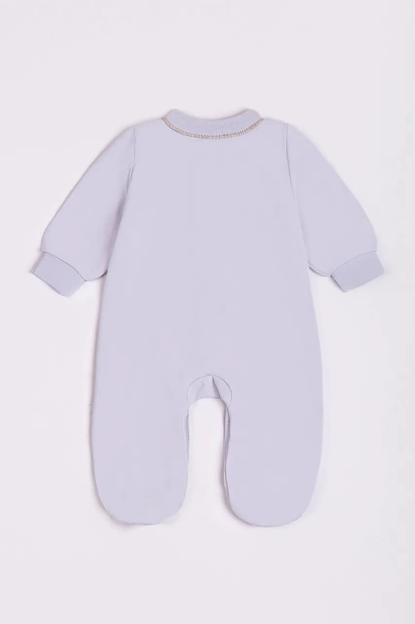 Комбінезон для новонародженого Minikin "Нappy baby" 2428601 -сірий фото 2 Комбінезон для новонародженого Minikin "Нappy baby" 2428601 -сірий фото 2