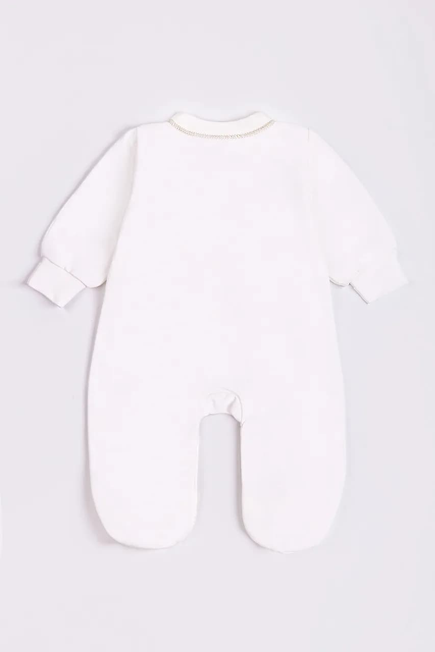 Комбинезон для новорожденного Minikin "Нappy baby" 2428601 -молочный фото 2 Комбинезон для новорожденного Minikin "Нappy baby" 2428601 -молочный фото 2