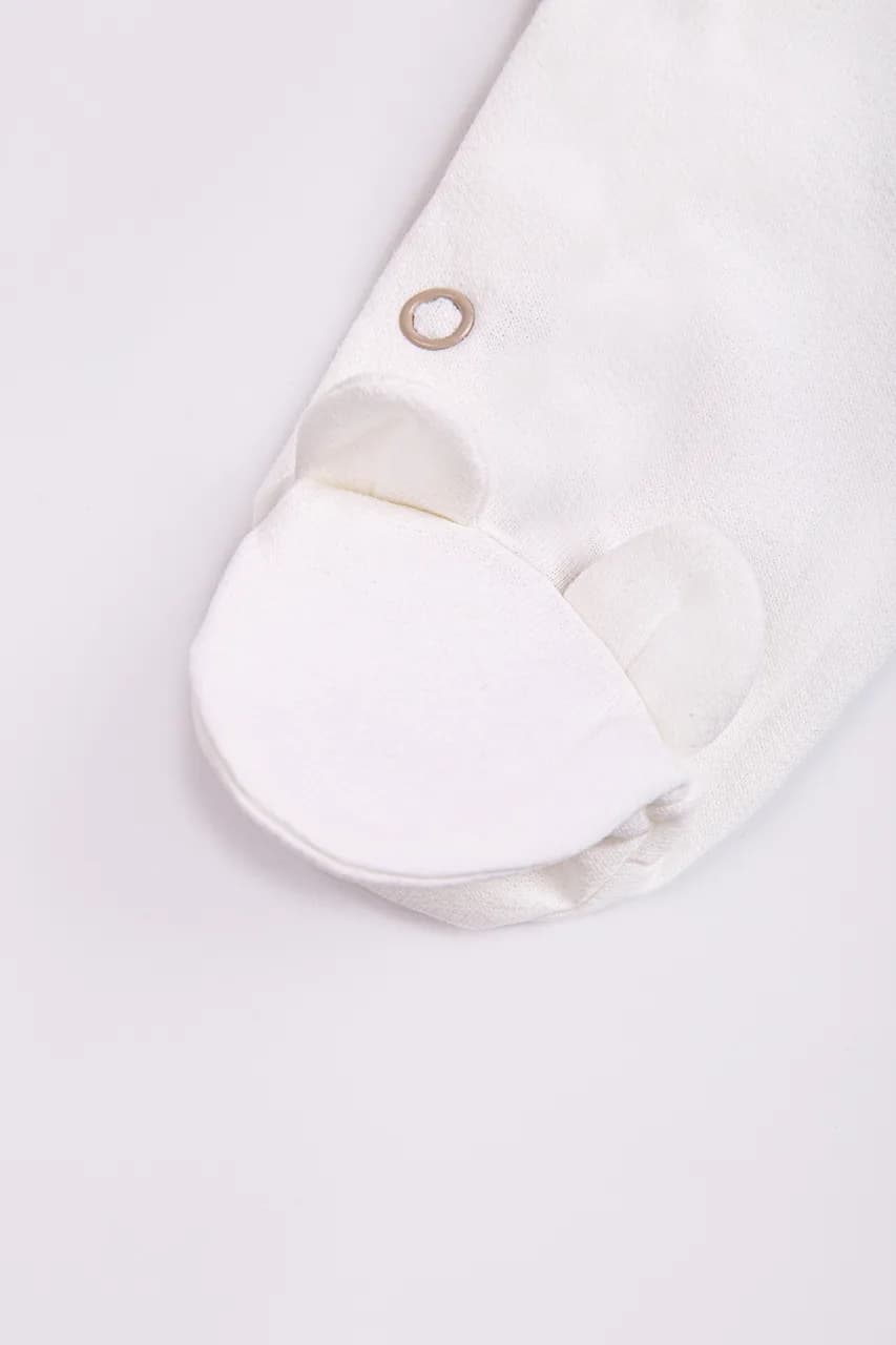 Комбинезон для новорожденного Minikin "Нappy baby" 2428601 -молочный фото 6 Комбинезон для новорожденного Minikin "Нappy baby" 2428601 -молочный фото 6