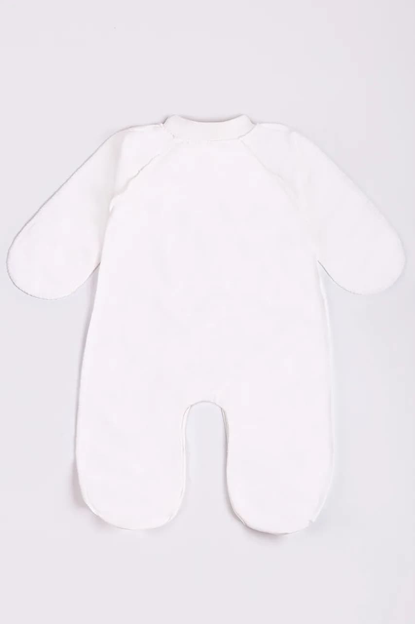 Комбинезон для новорожденного Minikin "Нappy baby" 2428401 -молочный фото 2 Комбинезон для новорожденного Minikin "Нappy baby" 2428401 -молочный фото 2