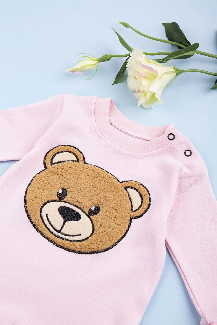 Комбинезон детский 3-12 Murat baby 7510-розовый фото 3 Комбинезон детский 3-12 Murat baby 7510-розовый фото 3