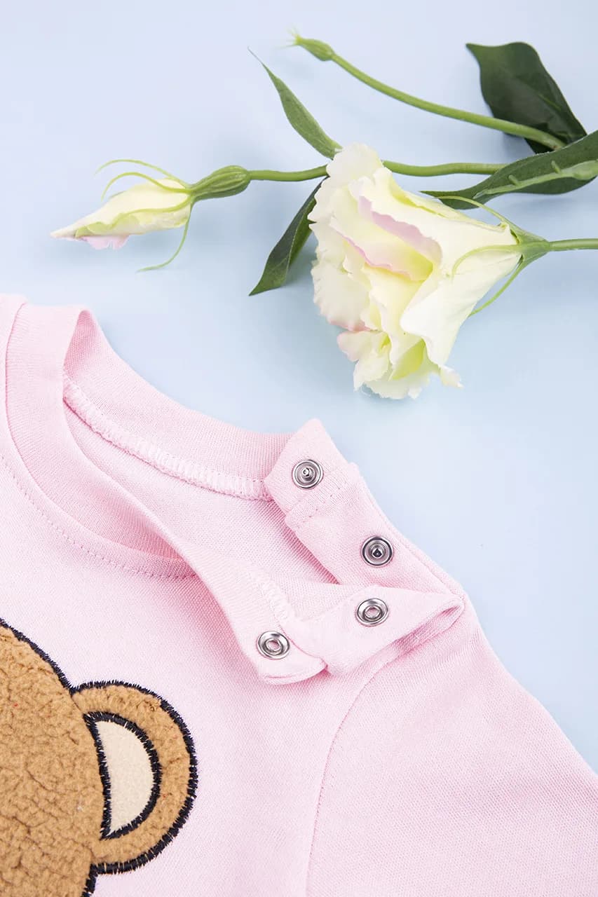 Комбинезон детский 3-12 Murat baby 7510-розовый фото 4 Комбинезон детский 3-12 Murat baby 7510-розовый фото 4