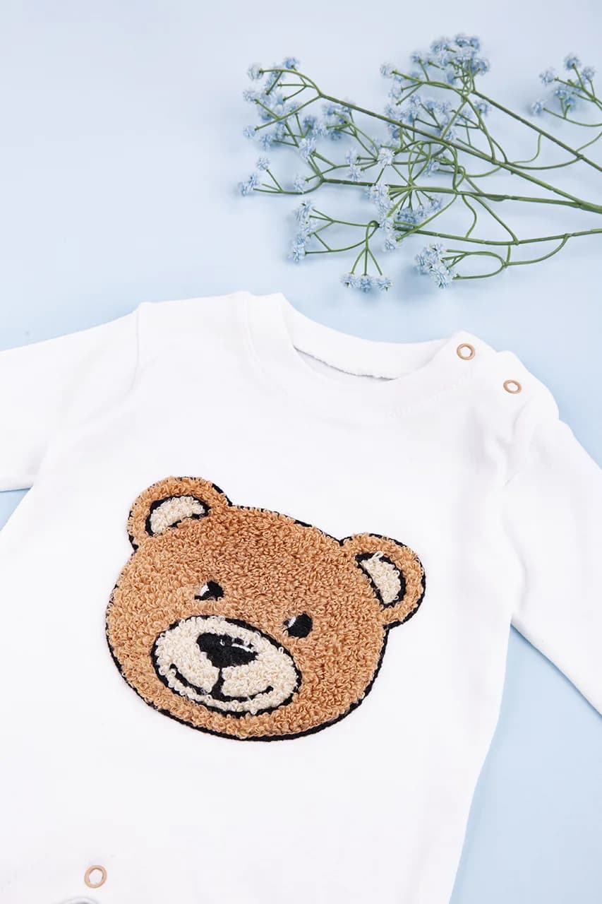 Комбинезон детский 3-12 Murat baby 7510-молочный фото 3 Комбинезон детский 3-12 Murat baby 7510-молочный фото 3