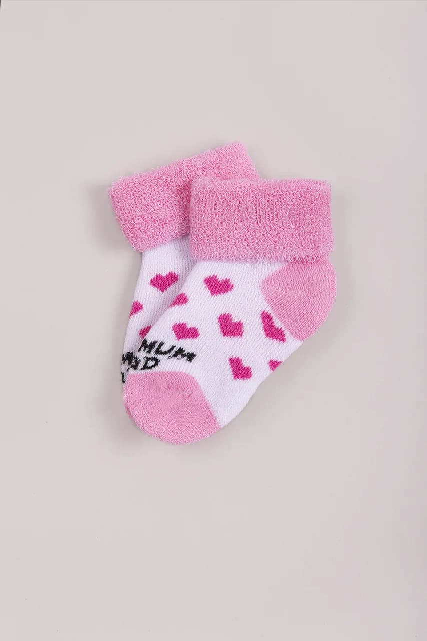 Носки I love mam dad махра ТО 0150 -розовый фото 2 Носки I love mam dad махра ТО 0150 -розовый фото 2