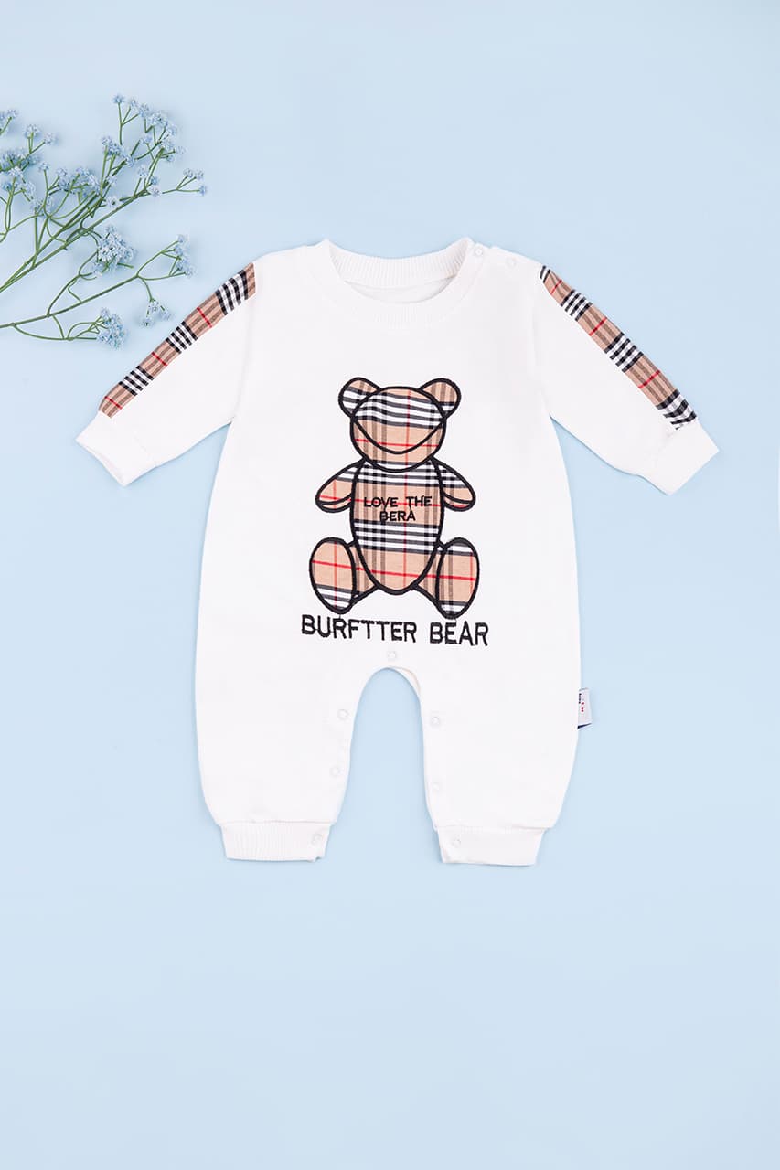 Комбінезон дитячий 3-12 Murat baby 7656-молочний