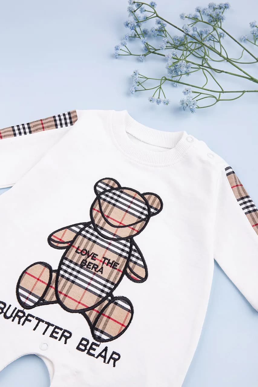 Комбінезон дитячий 3-12 Murat baby 7656-молочний фото 3 Комбінезон дитячий 3-12 Murat baby 7656-молочний фото 3