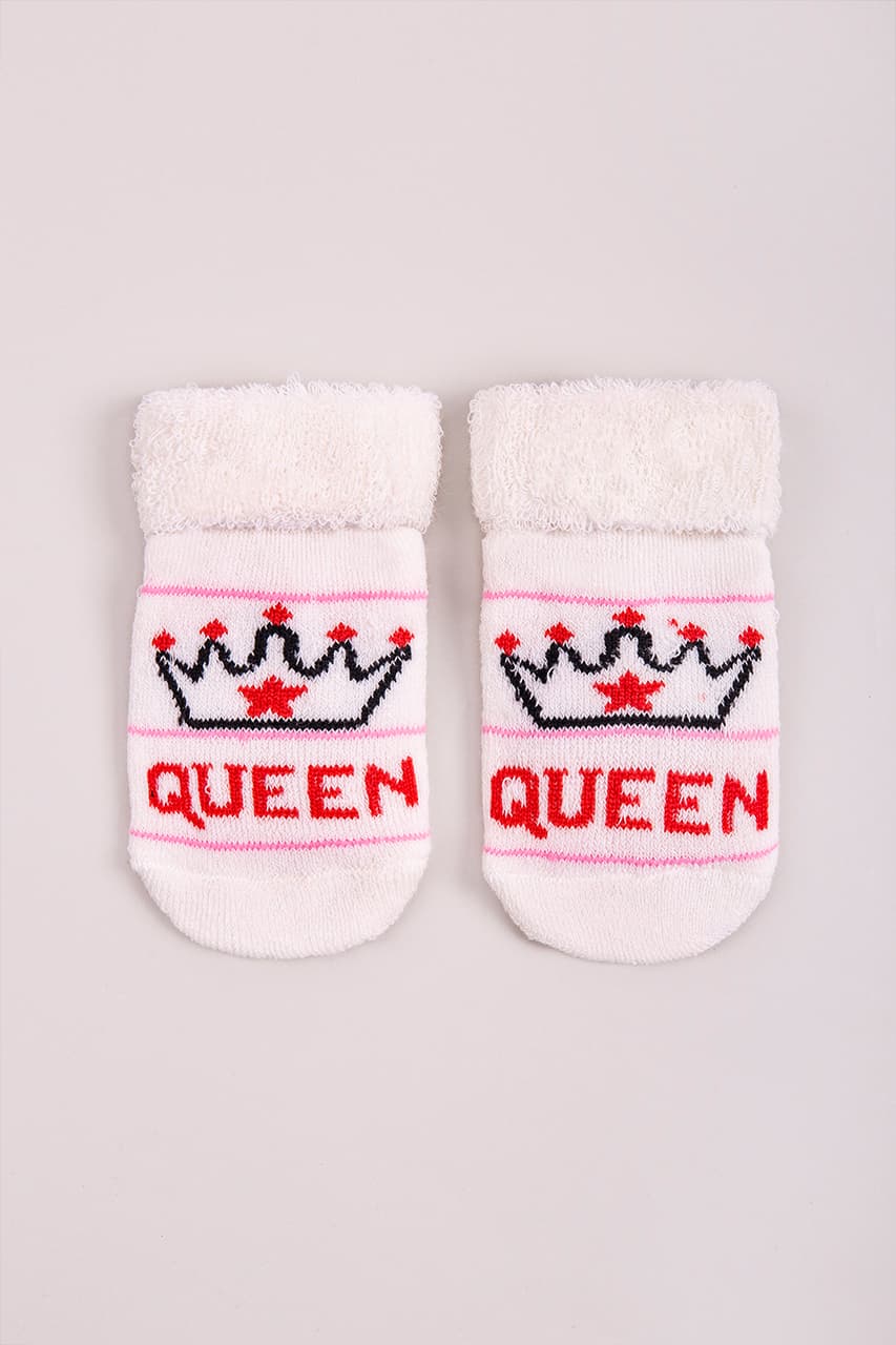 Шкарпетки Queen махра 0 ТО 0151 -молочний