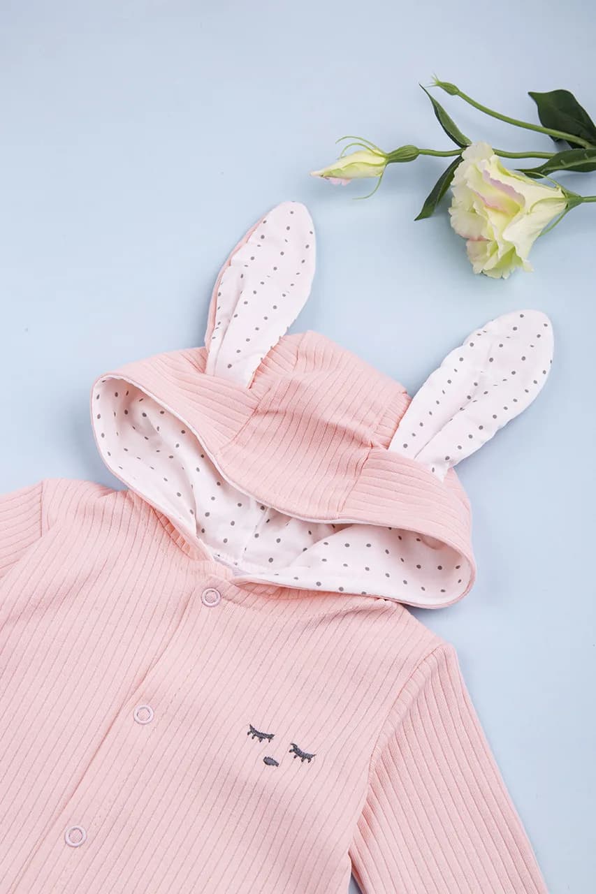 Комбинезон детский 3-12 Murat baby 7079-персиковый фото 3 Комбинезон детский 3-12 Murat baby 7079-персиковый фото 3