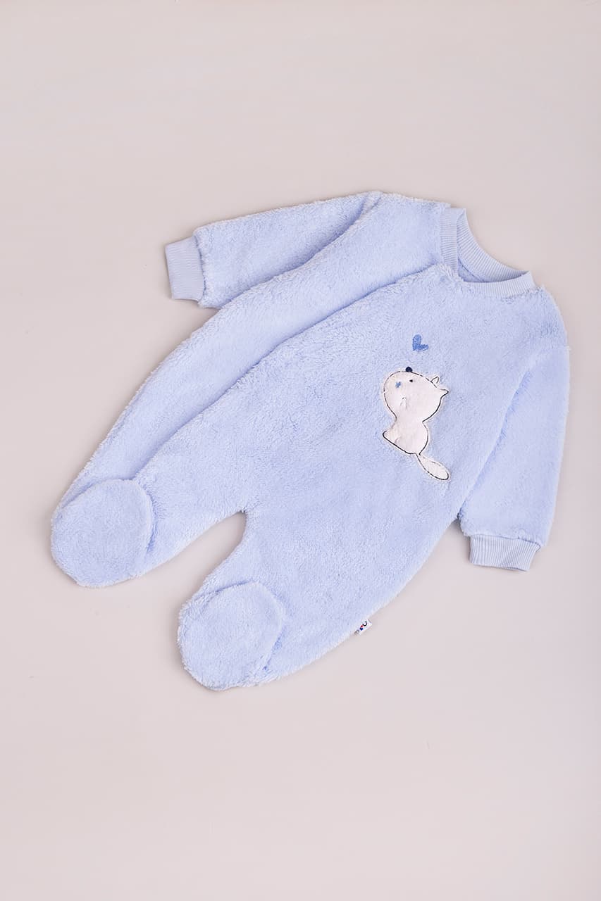 Комбінезон для новонародженого 3-6 VeoBaby Ofr46555 -блакитний