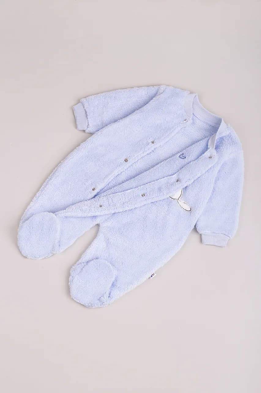 Комбінезон для новонародженого 3-6 VeoBaby Ofr46555 -блакитний фото 2