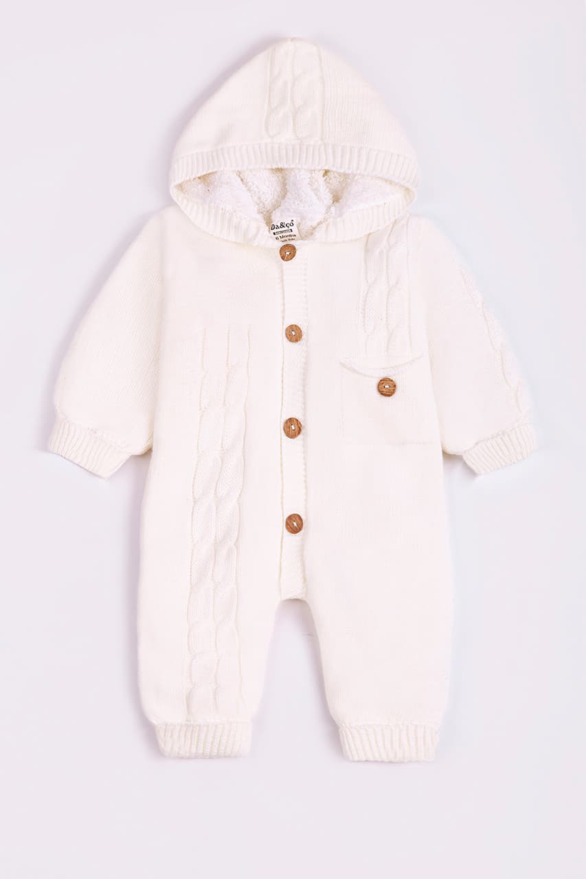 Комбінезон 62-74 Da-co kids 11003 -молочний