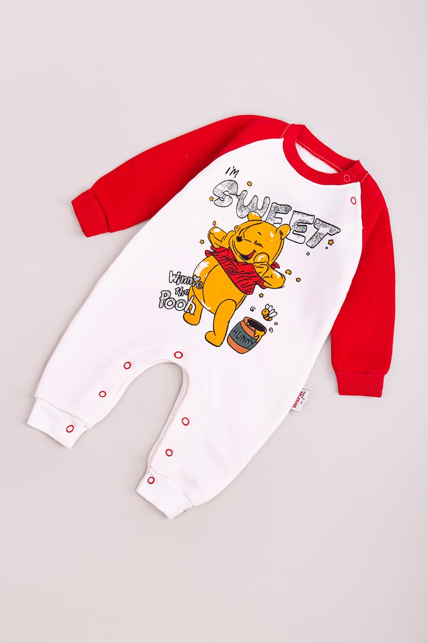 Комбинезон для новорожденного 3-12 Murat baby Ofr8051 -молочный
