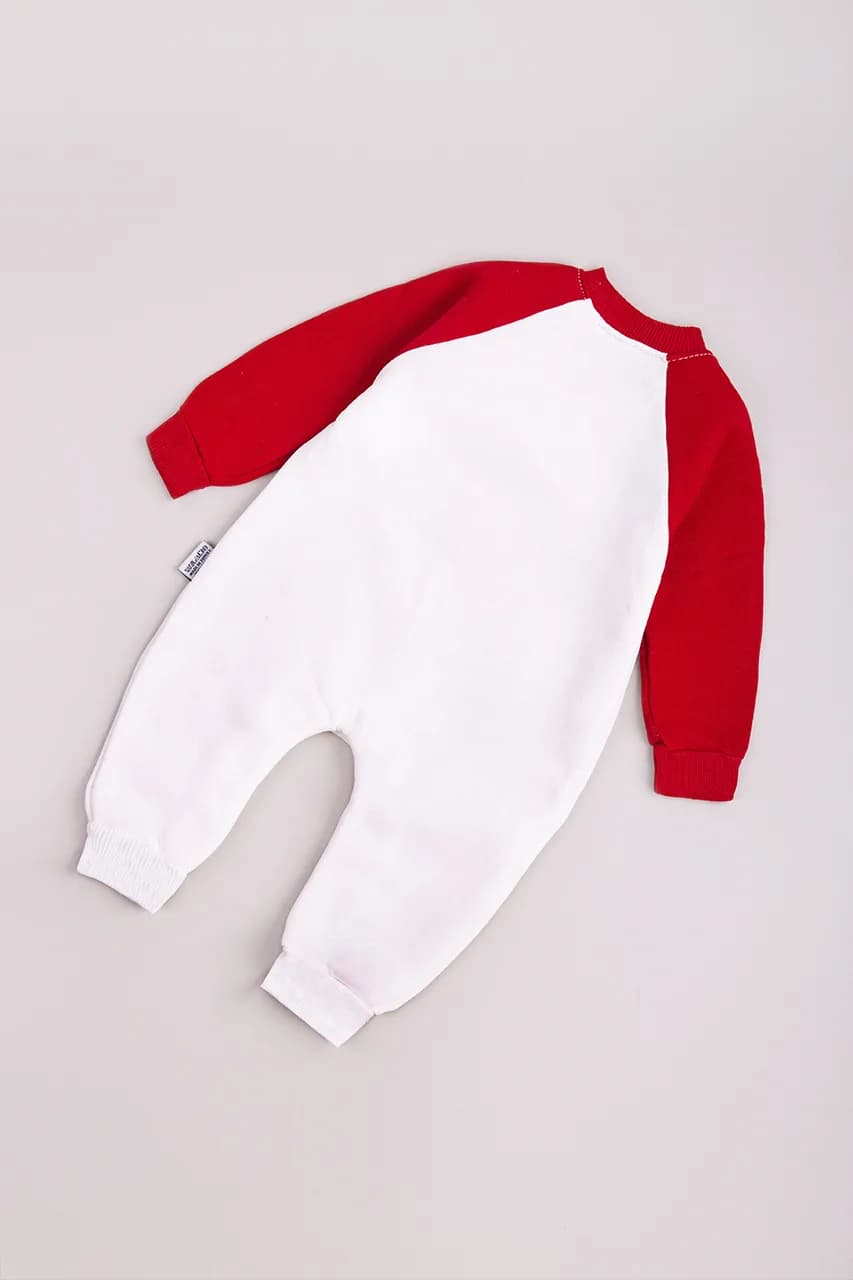 Комбинезон для новорожденного 3-12 Murat baby Ofr8051 -молочный фото 5 Комбинезон для новорожденного 3-12 Murat baby Ofr8051 -молочный фото 5