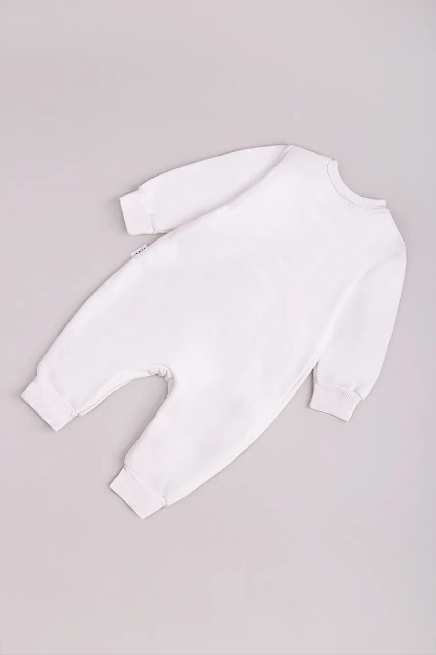 Комбінезон для новонародженого 3-9 Baby mii Pir0183 -молочний фото 5 Комбінезон для новонародженого 3-9 Baby mii Pir0183 -молочний фото 5
