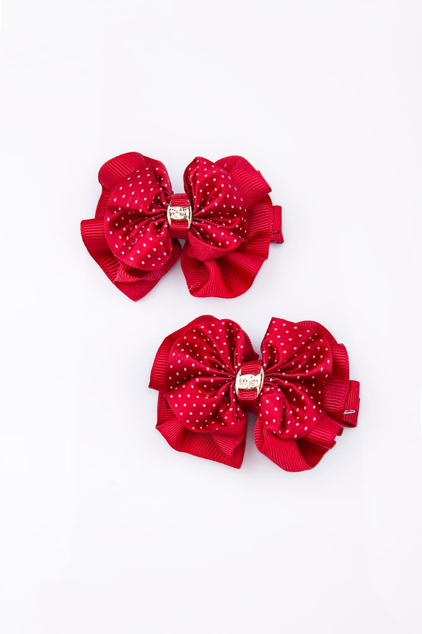 Набор заколка-уточка Бант (2шт) КО 1006-7808-B