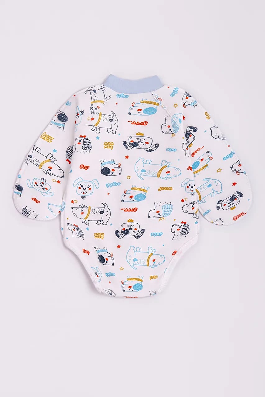 Боді для новонароджених Happy Tot 9-050ф -білий фото 2 Боді для новонароджених Happy Tot 9-050ф -білий фото 2