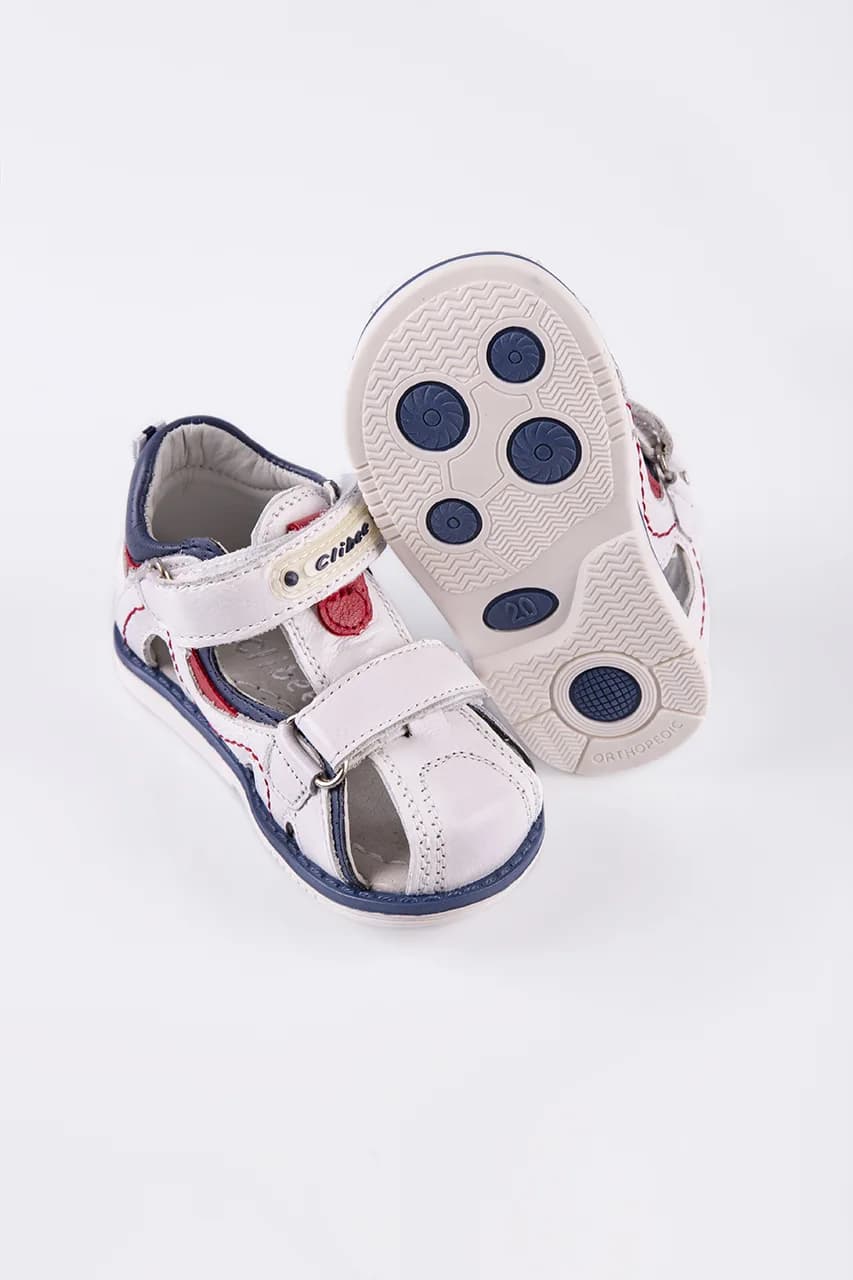 Сандалі хлопчик Clibee F268 White/Blue фото 3 Сандалі хлопчик Clibee F268 White/Blue фото 3