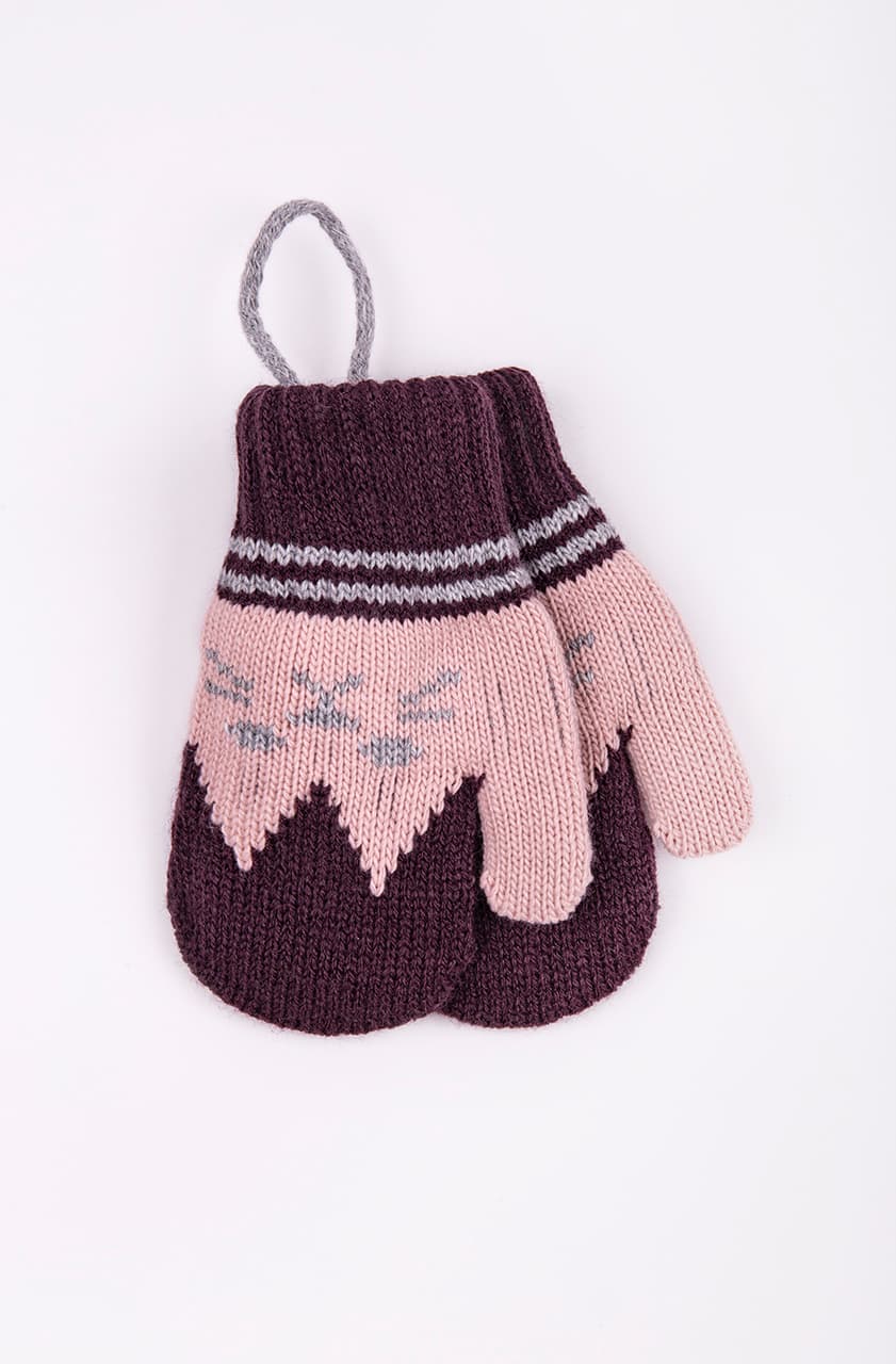 Рукавицы Margot Bis Kiti MB-бордовый