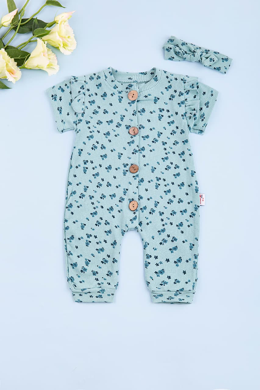 Комбинезон детский 3-12 Murat baby 7765-бирюзовый