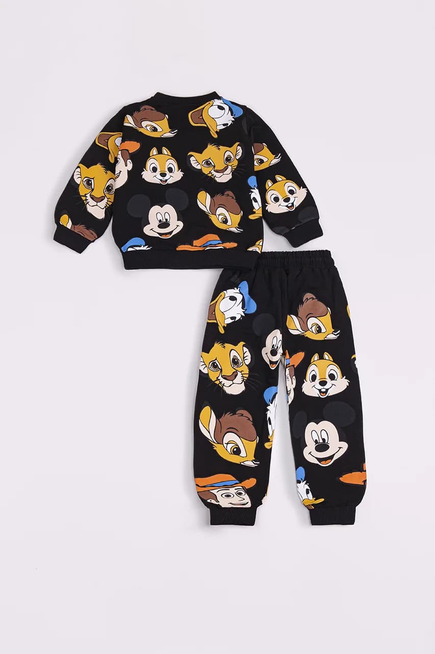 Костюм спортивный "Disney" мальчик 3634 черный фото 2 Костюм спортивный "Disney" мальчик 3634 черный фото 2