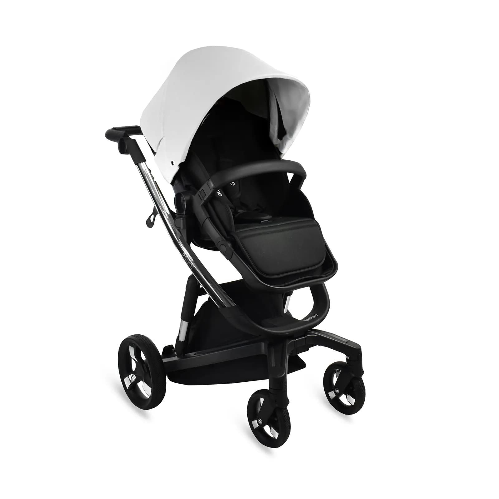 Коляска універсальна 2в1 iBebe i-stop ib-is-32 White eco Chrome фото 2 Коляска універсальна 2в1 iBebe i-stop ib-is-32 White eco Chrome фото 2