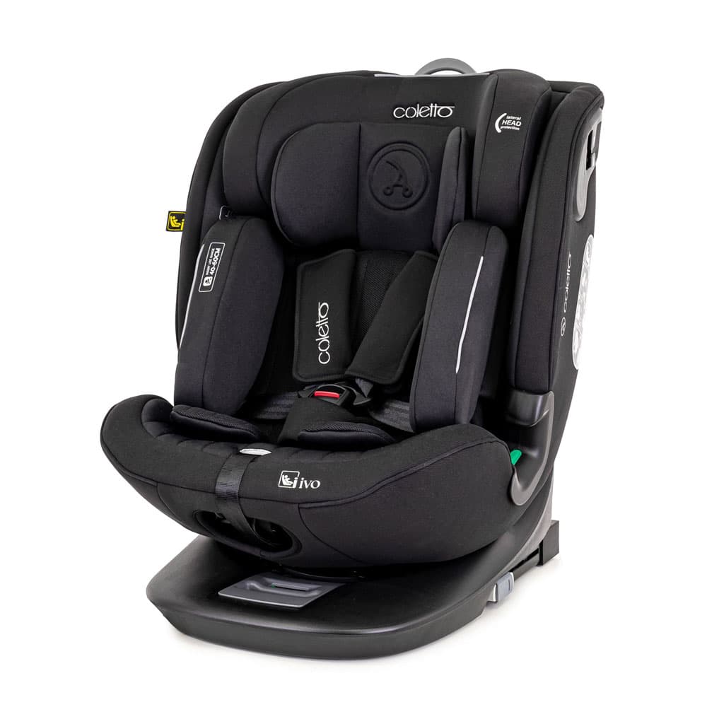 Автокрісло Coletto Ivo I-SIZE 0-36 black 9024-CIi-13