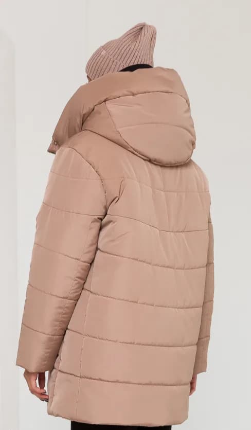 Куртка для беременных S-XXL Юла мама KIMBERLY OW-41.042 -бежевый фото 3