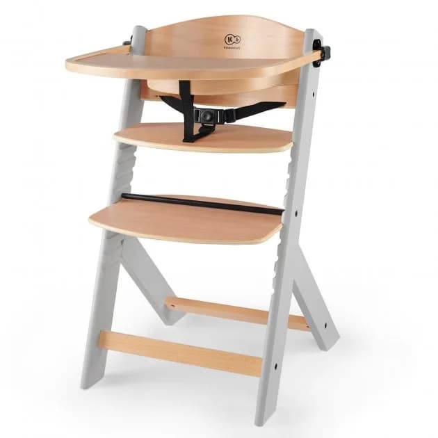 Стульчик для кормления Kinderkraft Enock KKKENOCGRY0000 Gray Wood фото 4