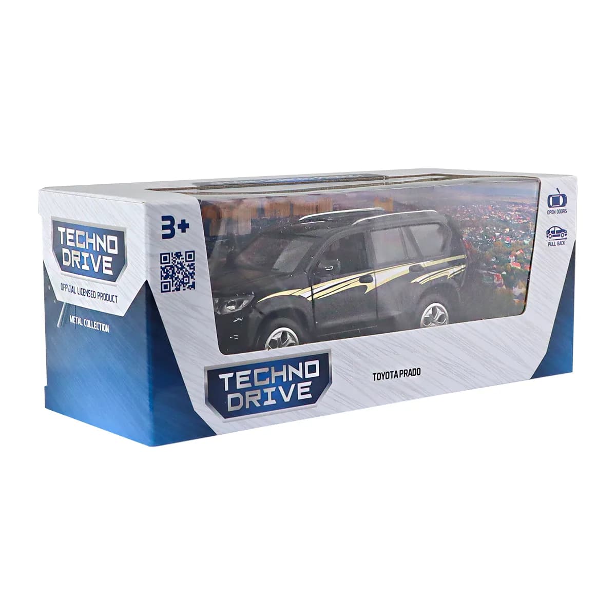 Машина TechnoDrive Toyota Prado 1:40 KM6189D фото 13 Машина TechnoDrive Toyota Prado 1:40 KM6189D фото 13