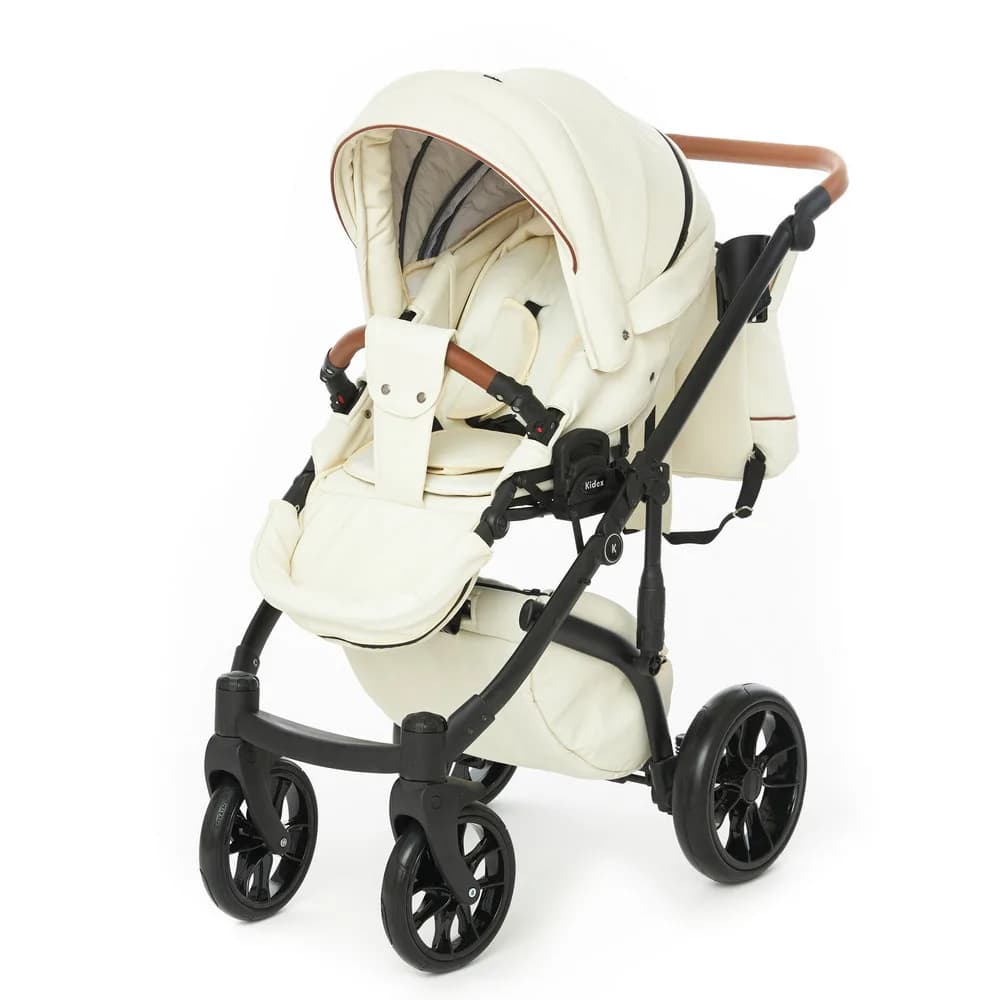 Коляска універсальна 2в1 Kidex K-Style Creme KDX0040 Handle Brown фото 7 Коляска універсальна 2в1 Kidex K-Style Creme KDX0040 Handle Brown фото 7