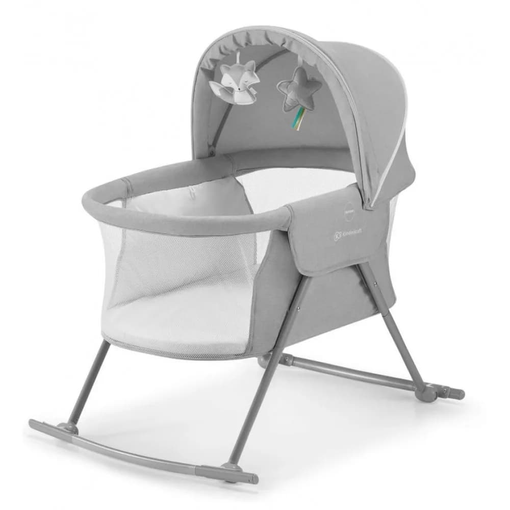 Люлька-качалка 3в1 Kinderkraft Lovi Grey KKLLOVIGRY0000 фото 5 Люлька-качалка 3в1 Kinderkraft Lovi Grey KKLLOVIGRY0000 фото 5
