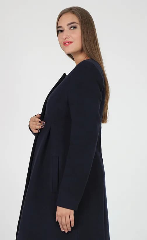 Пальто для вагітних S-XL Юла мама MADELEINE OW-37.021 -синій фото 5 Пальто для вагітних S-XL Юла мама MADELEINE OW-37.021 -синій фото 5