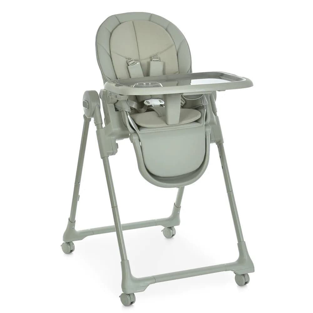 Стільчик для годування El Camino Crystal ME 1037 Nude Green фото 2 Стільчик для годування El Camino Crystal ME 1037 Nude Green фото 2