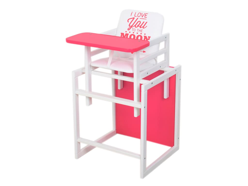 Стульчик для кормления Ommi Color-crimson