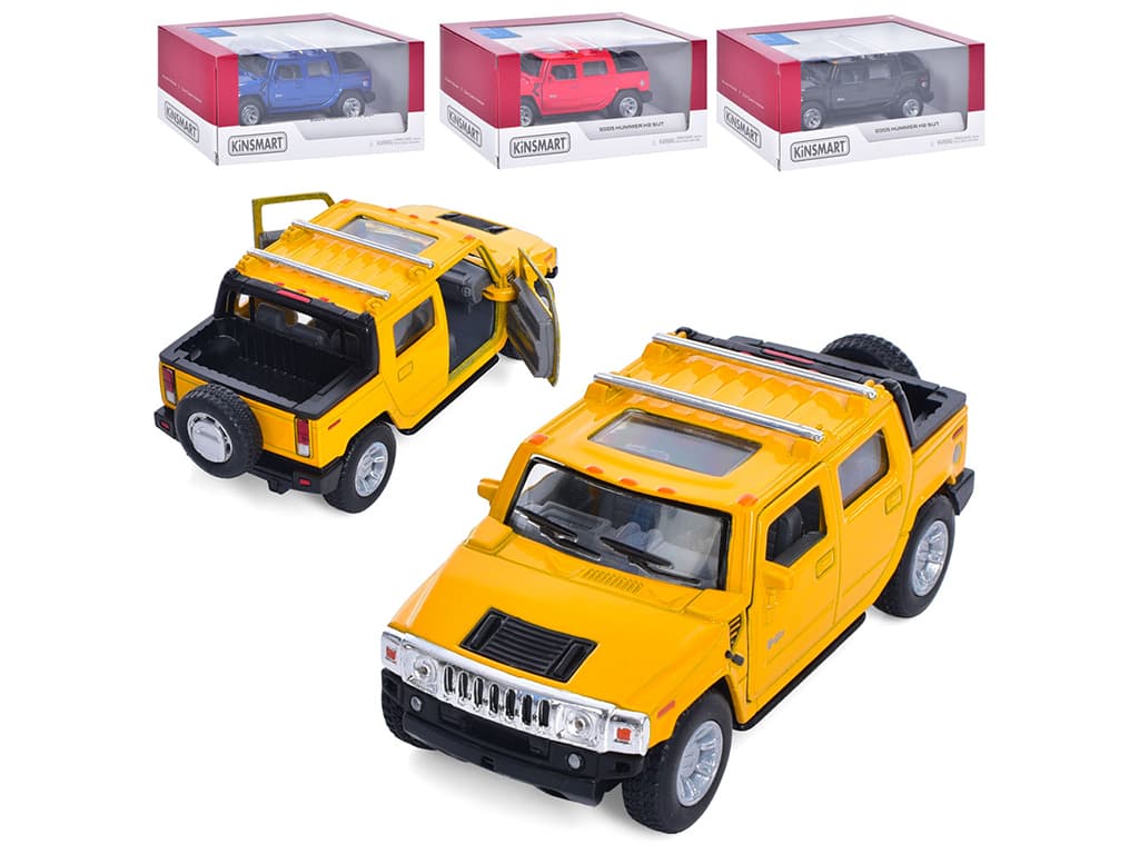 Машина Kinsmart Hummer H2 SUT 1:40 KT5097W Машина Kinsmart Hummer H2 SUT 1:40 KT5097W
