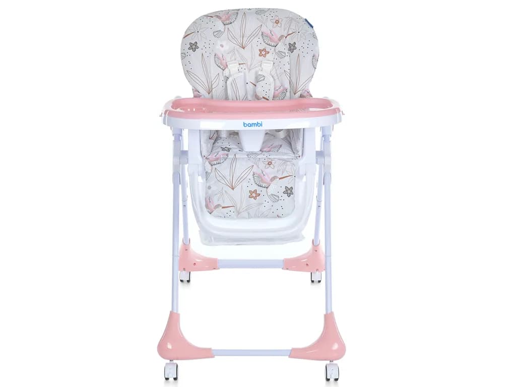 Стільчик для годування Bambi M 3233 Сolibri Blush Pink фото 4 Стільчик для годування Bambi M 3233 Сolibri Blush Pink фото 4