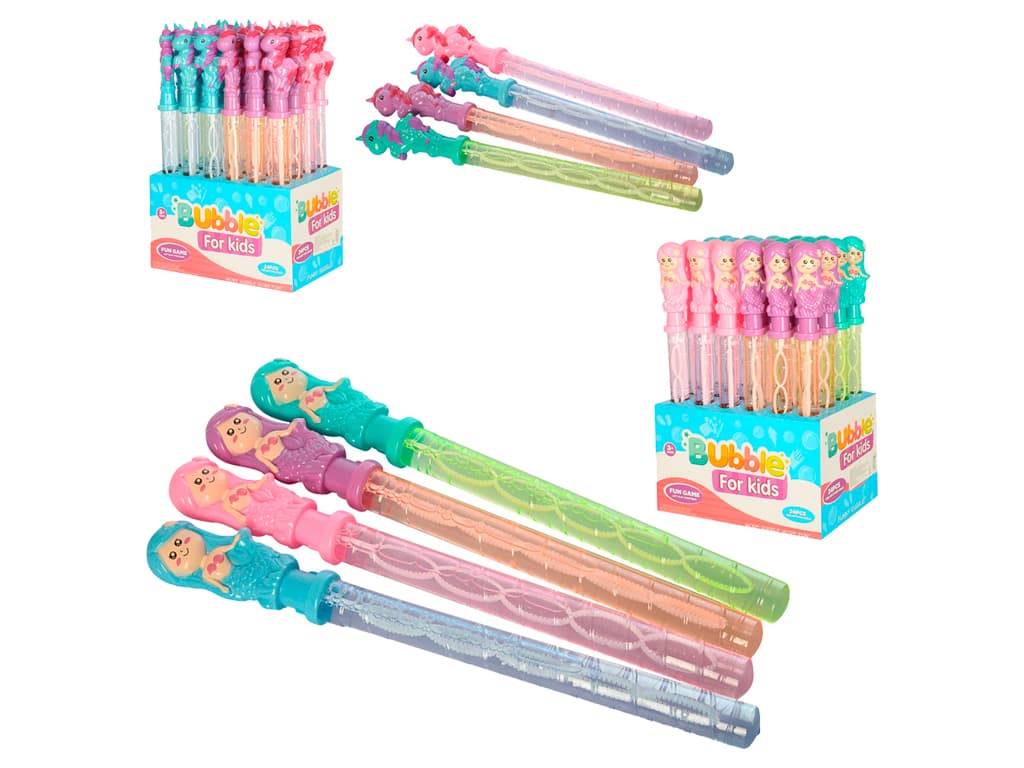 Мильні бульбашки Toys K Мильні бульбашки Єдиноріг/Русалочка 38см 38см P6-0136-7