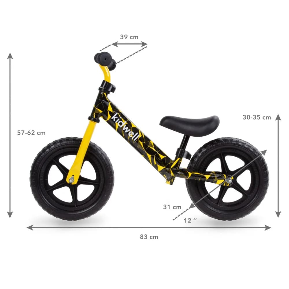 Беговел Kidwell Rebel yellow KRY фото 3