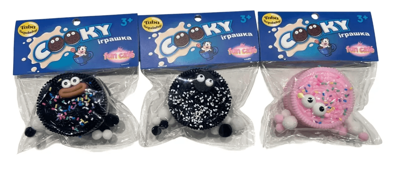 Игрушка-антистрес MonsterGum Fun Cafe Taba Cooky T25005 Игрушка-антистрес MonsterGum Fun Cafe Taba Cooky T25005