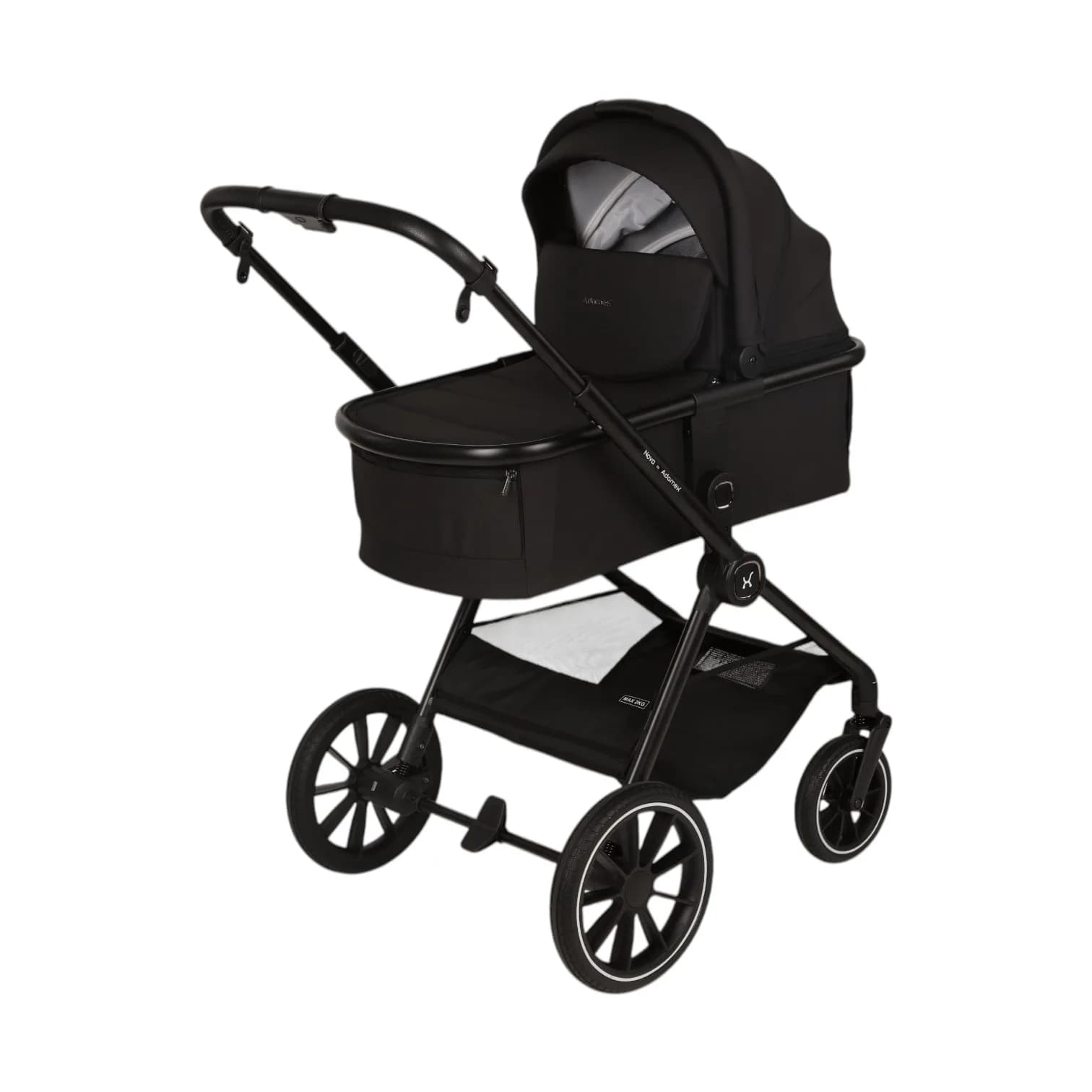Коляска универсальная 2в1 Adamex Nova Black фото 3