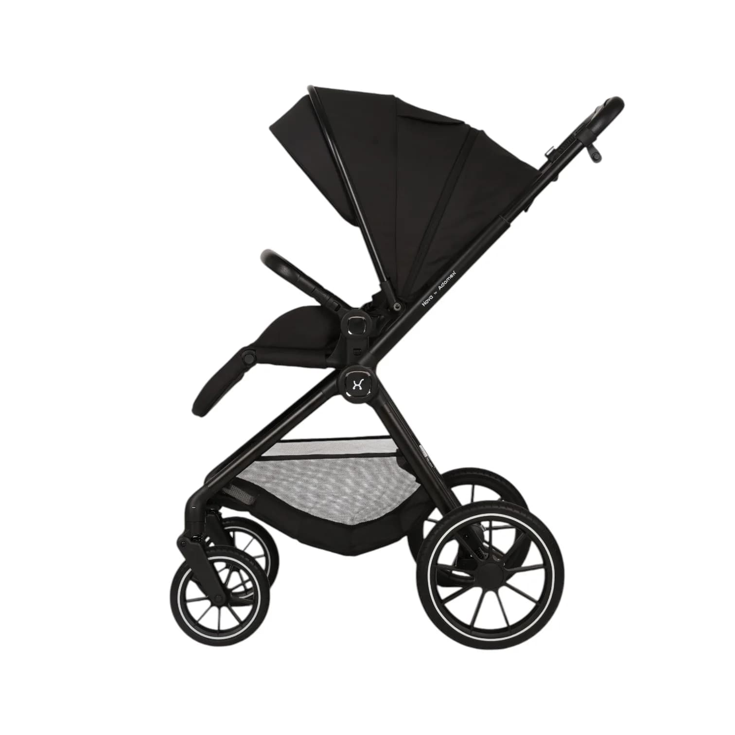 Коляска универсальная 2в1 Adamex Nova Black фото 5