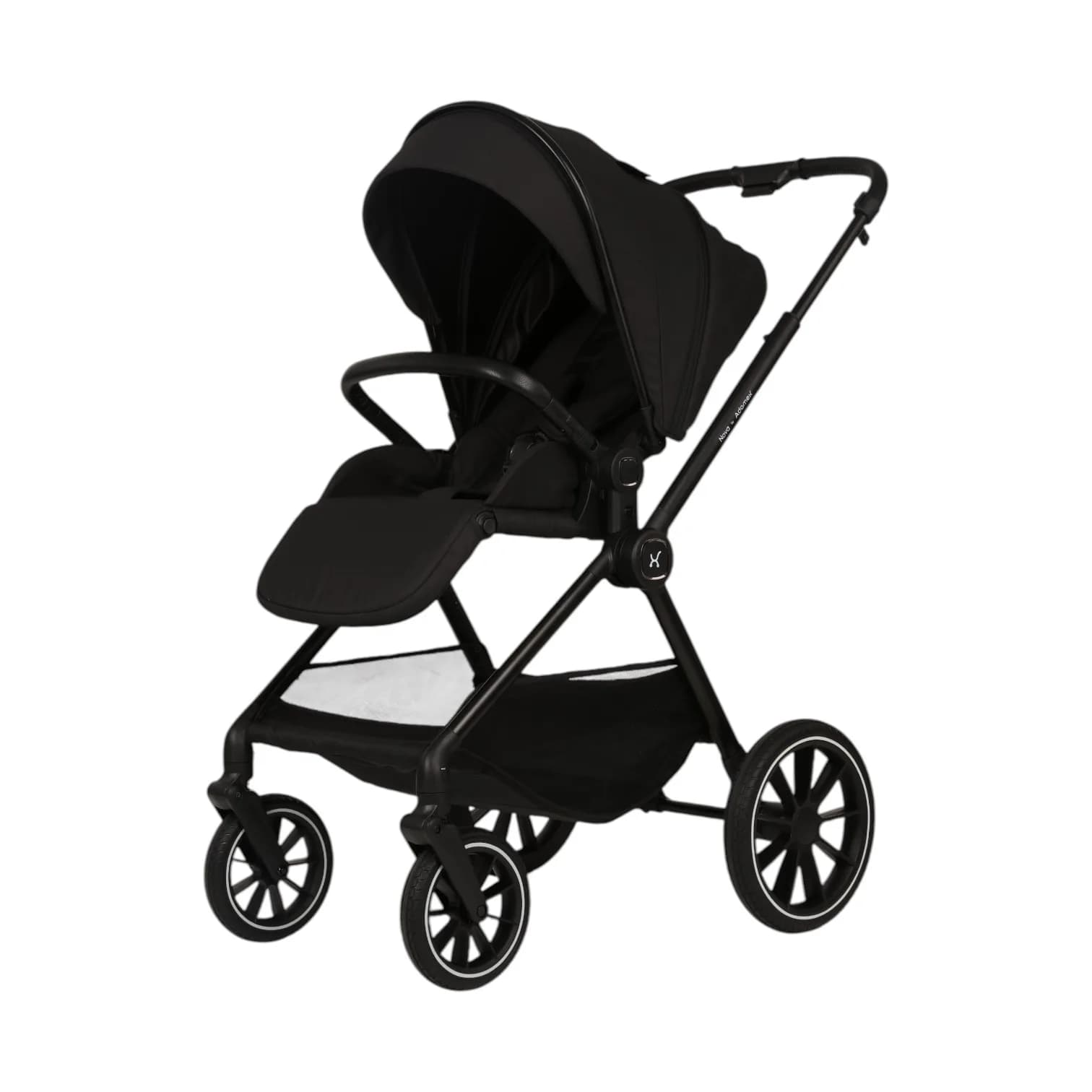 Коляска универсальная 2в1 Adamex Nova Black фото 4