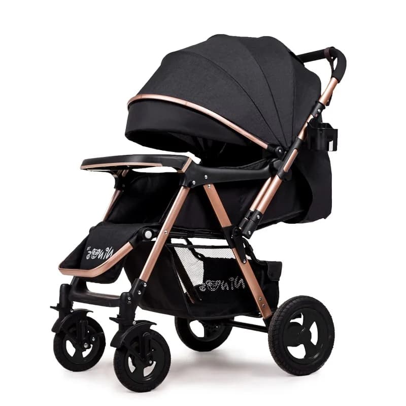 Коляска прогулочная Ninos Maxi Black NM2020BL фото 2 Коляска прогулочная Ninos Maxi Black NM2020BL фото 2