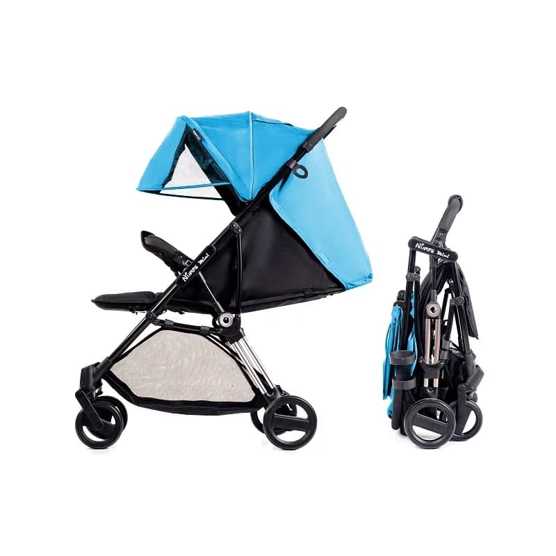 Коляска прогулочная Ninos Mini 2 Light Blue NM2022LB фото 2 Коляска прогулочная Ninos Mini 2 Light Blue NM2022LB фото 2