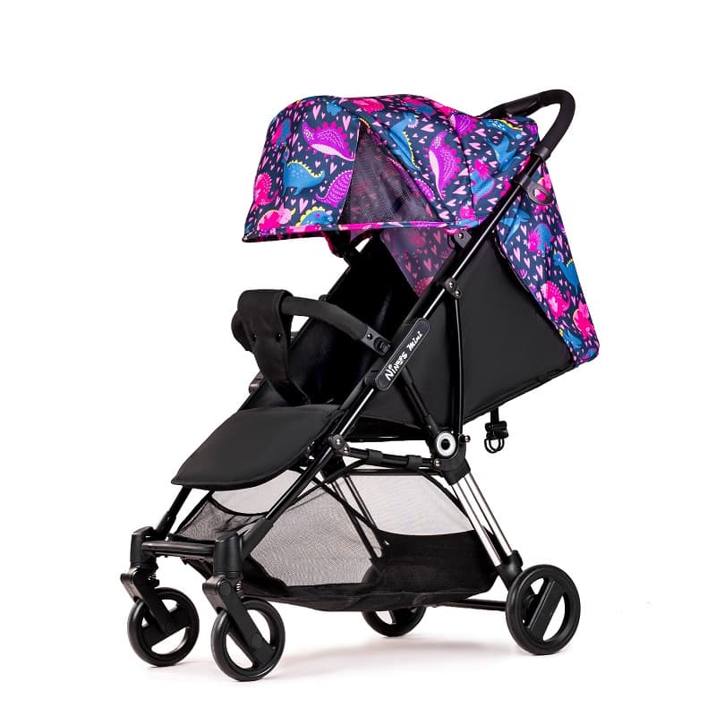 Коляска прогулочная Ninos Mini 2 Pink Dino NM2020PD