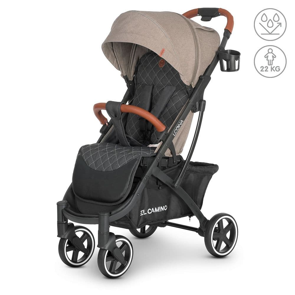 Коляска прогулочная El Camino Loona ME 1090L Beige