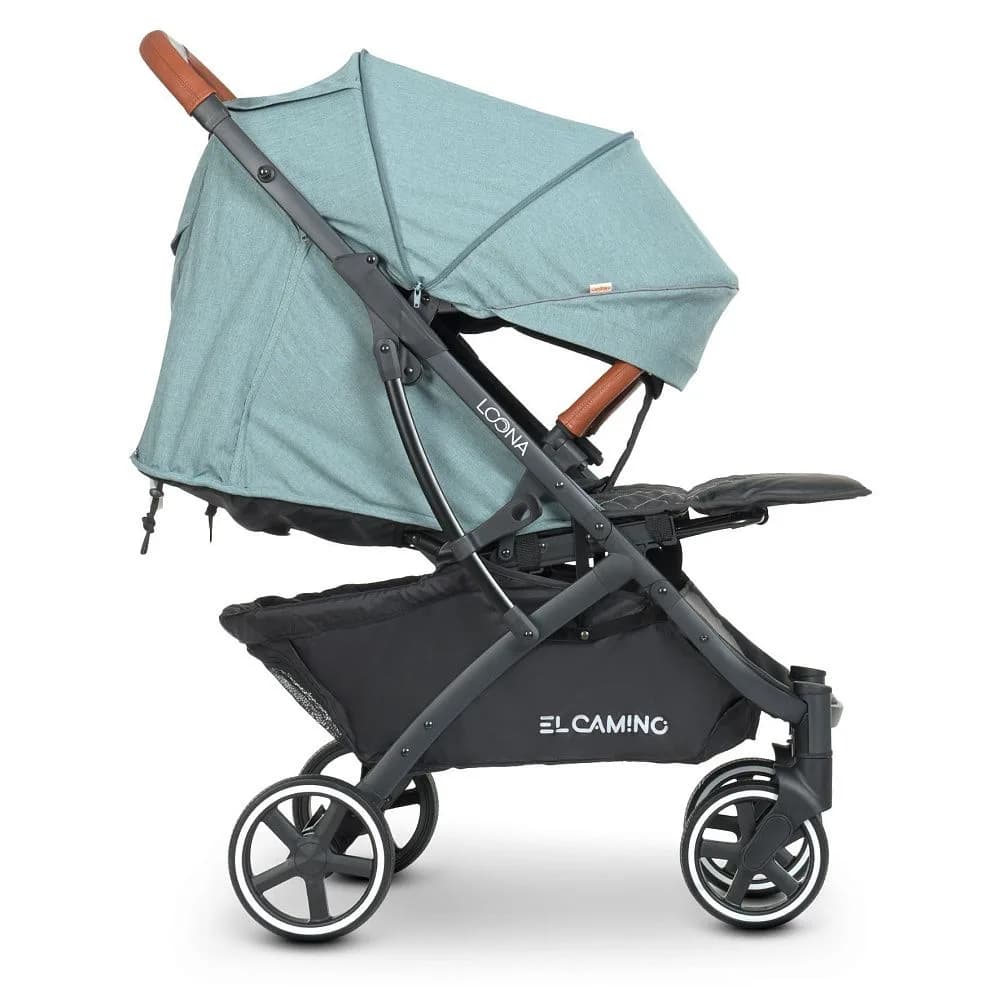 Коляска прогулочная El Camino Loona ME 1090L Cloud Blue фото 2 Коляска прогулочная El Camino Loona ME 1090L Cloud Blue фото 2