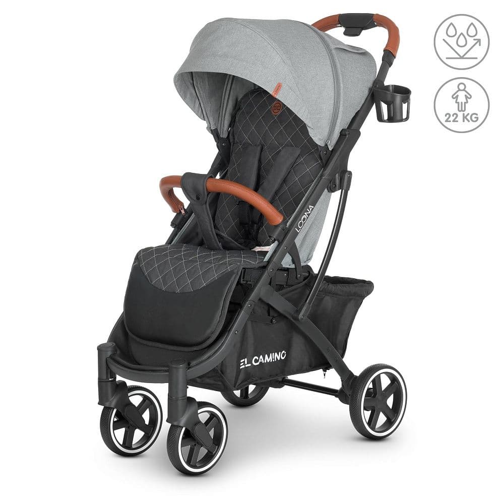 Коляска прогулочная El Camino Loona ME 1090L Gray